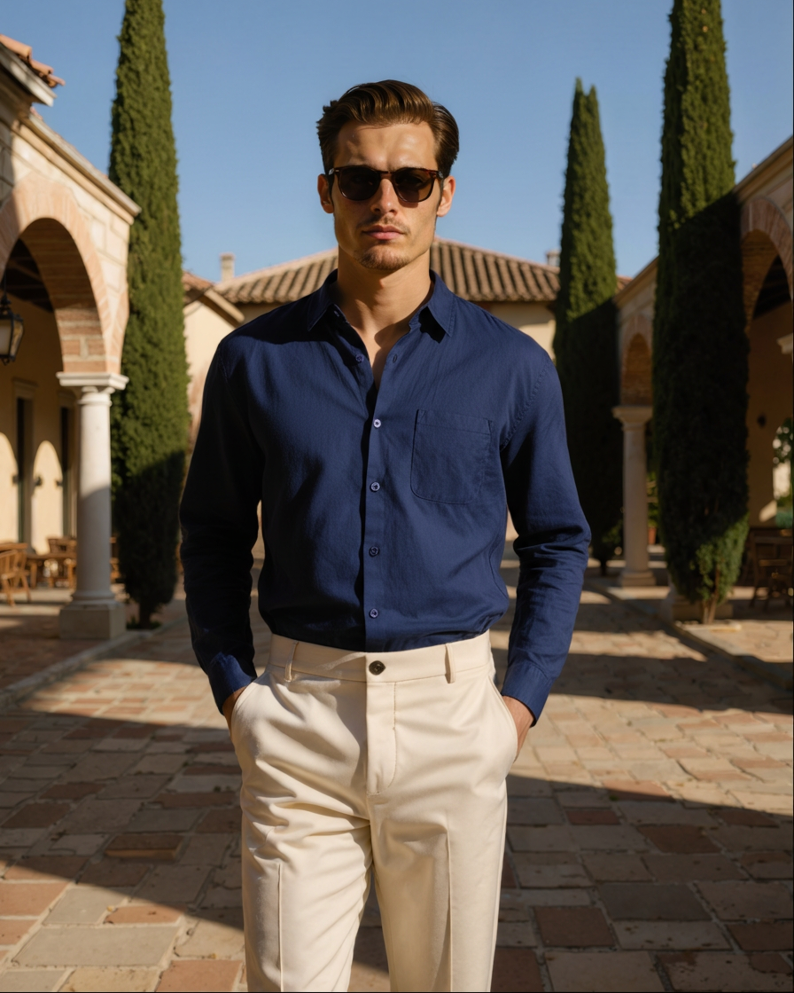 FRANK | SKJORTE AF 100 % LINNED