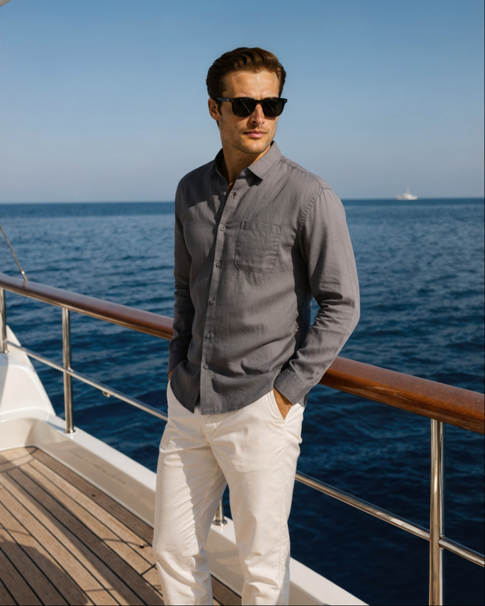 FRANK | SKJORTE AF 100 % LINNED