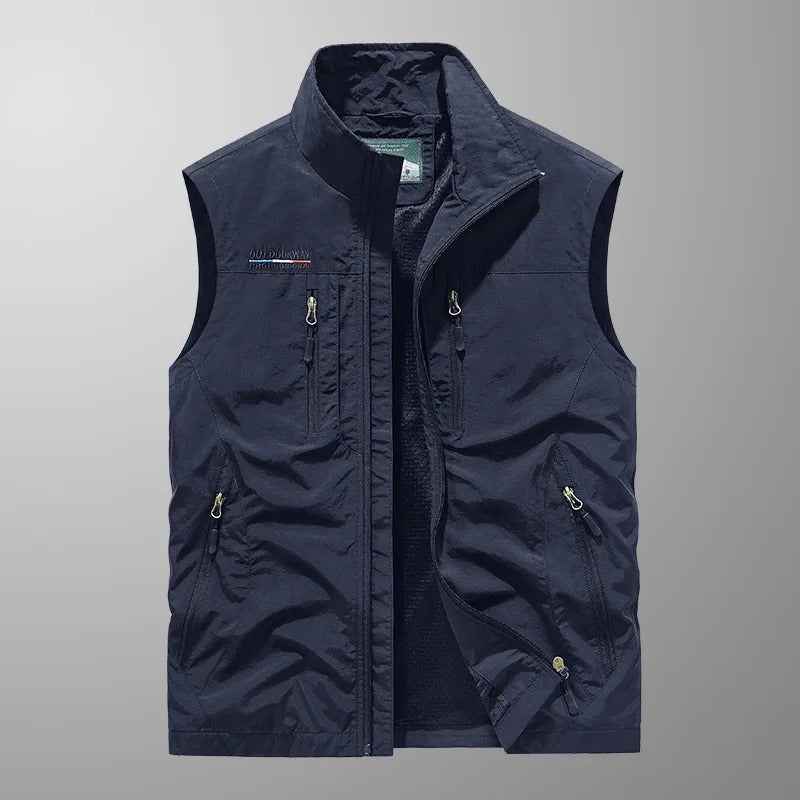 FRANK™ | Åndbar cargo-vest til mænd