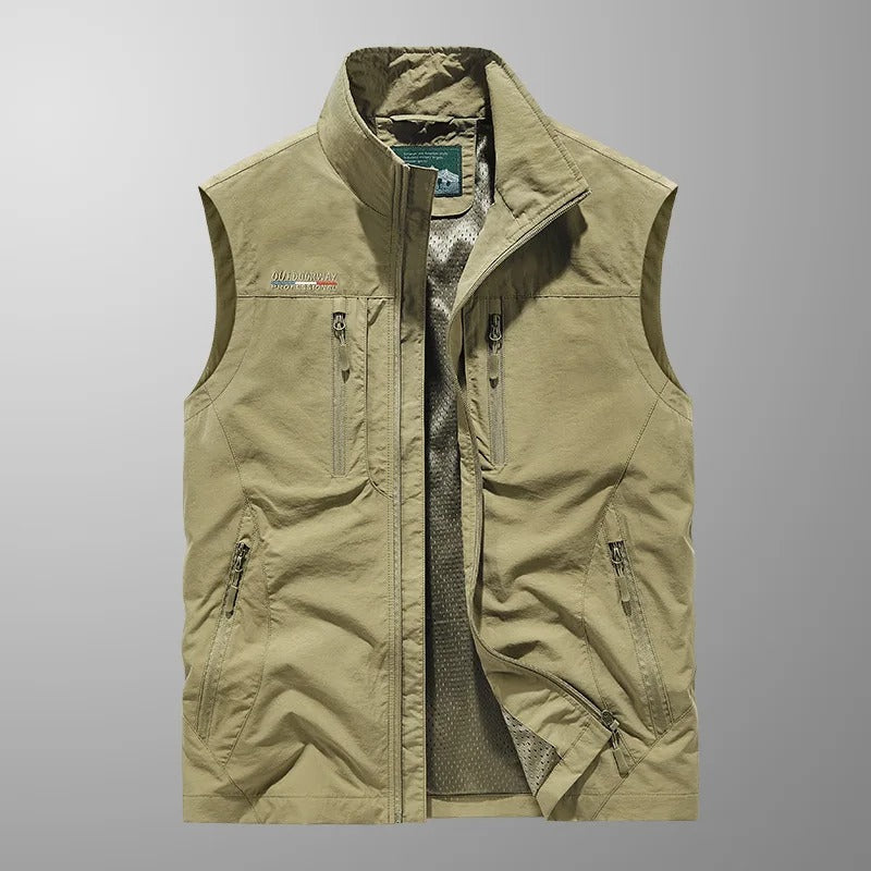 FRANK™ | Åndbar cargo-vest til mænd