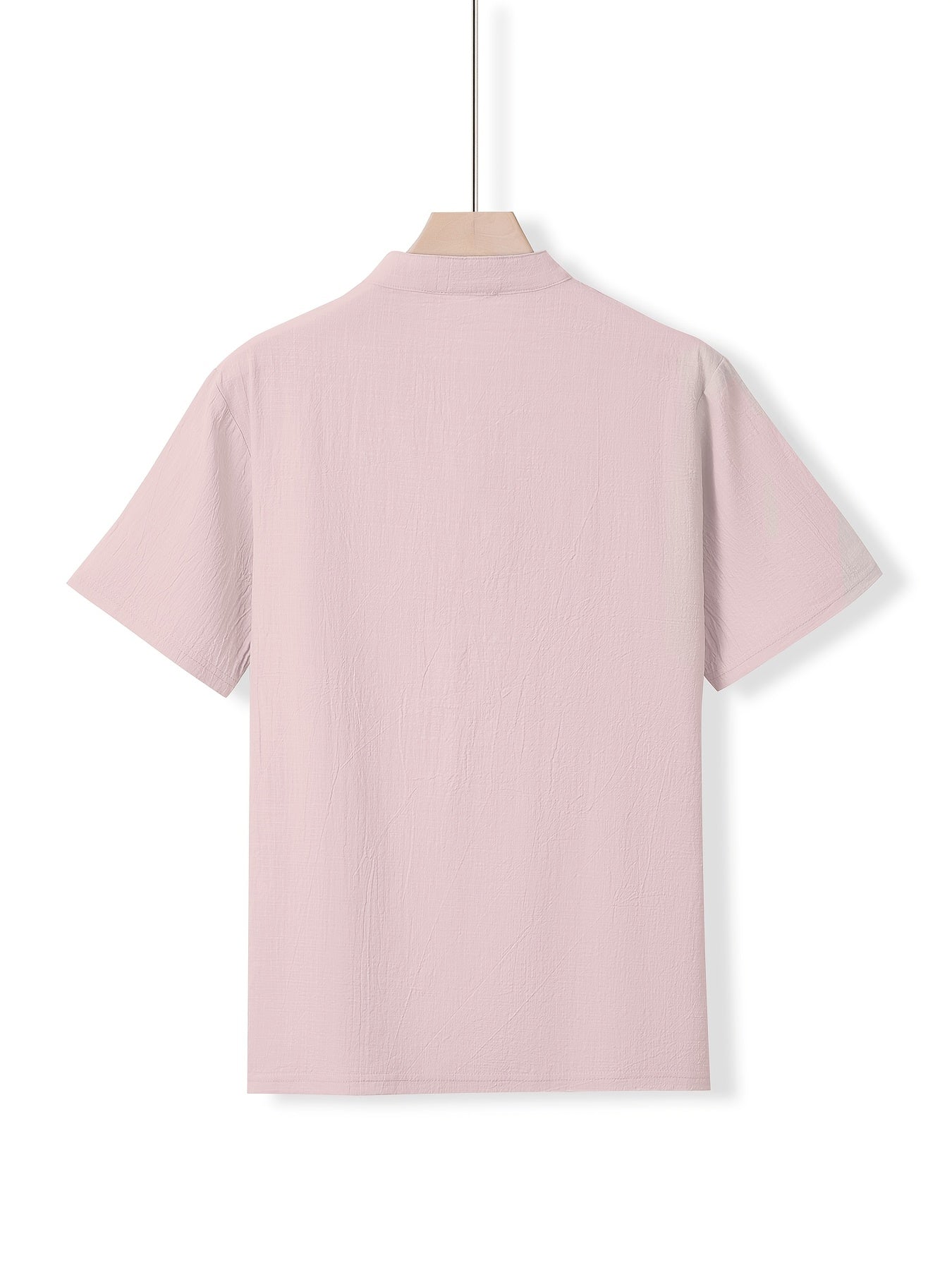 FRANK™ | Henley-skjorte i hør til mænd