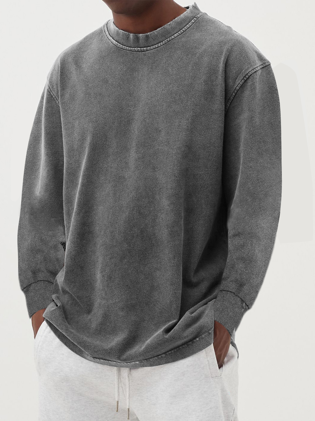FRANK | T-SHIRT MED LANGE ÆRMER