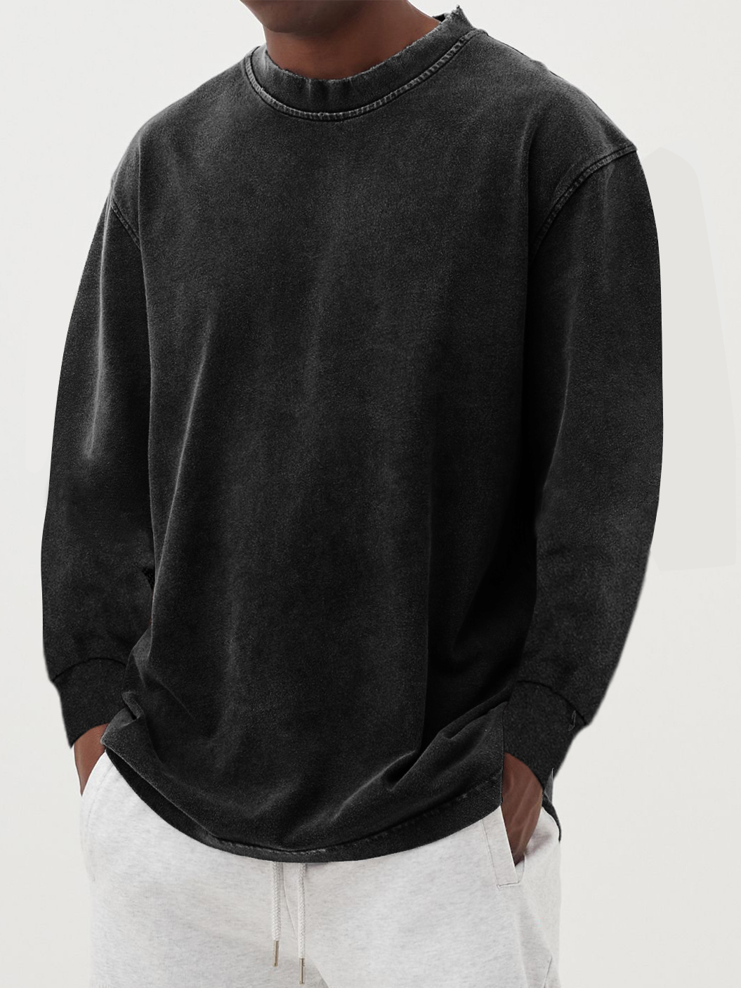 FRANK | T-SHIRT MED LANGE ÆRMER
