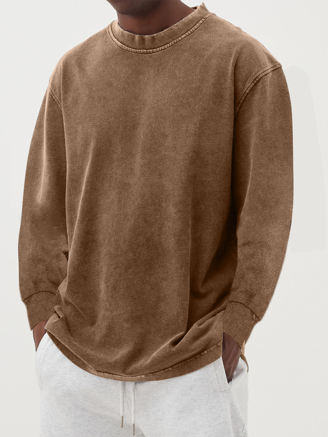 FRANK | T-SHIRT MED LANGE ÆRMER