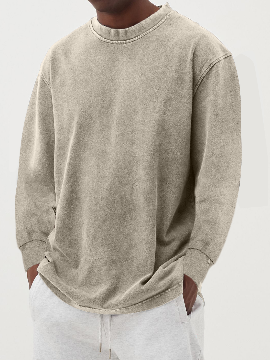 FRANK | T-SHIRT MED LANGE ÆRMER