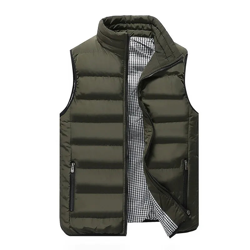 FRANK™ | Quiltet lag-på-lag-vest til mænd