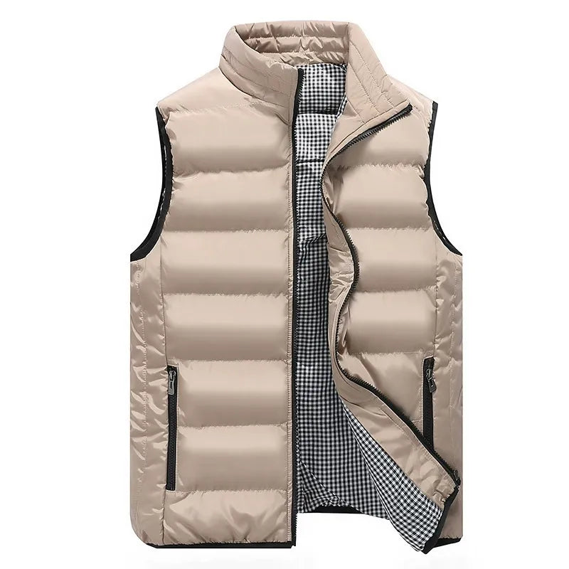 FRANK™ | Quiltet lag-på-lag-vest til mænd