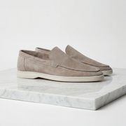 FRANK™ | Loafers med børstet overflade