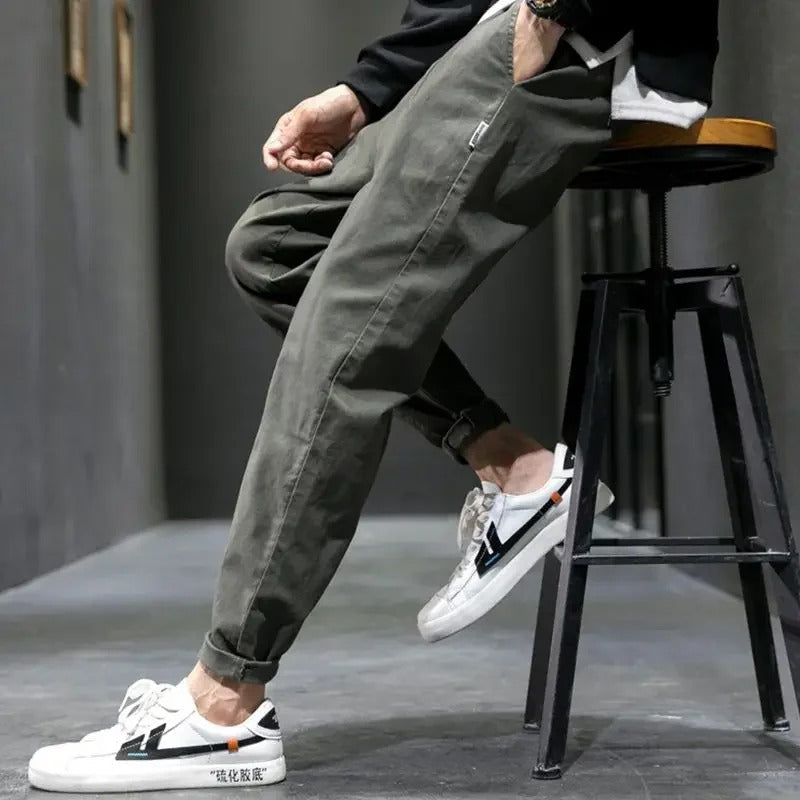 FRANK | JOGGINGBUKSER MED SMALNING
