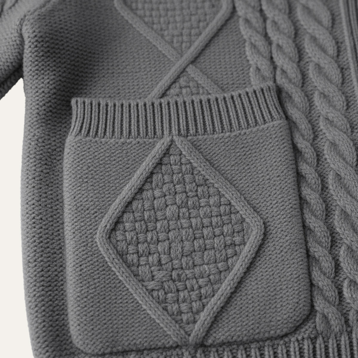 FRANK™ | Cardigan med knapper foran