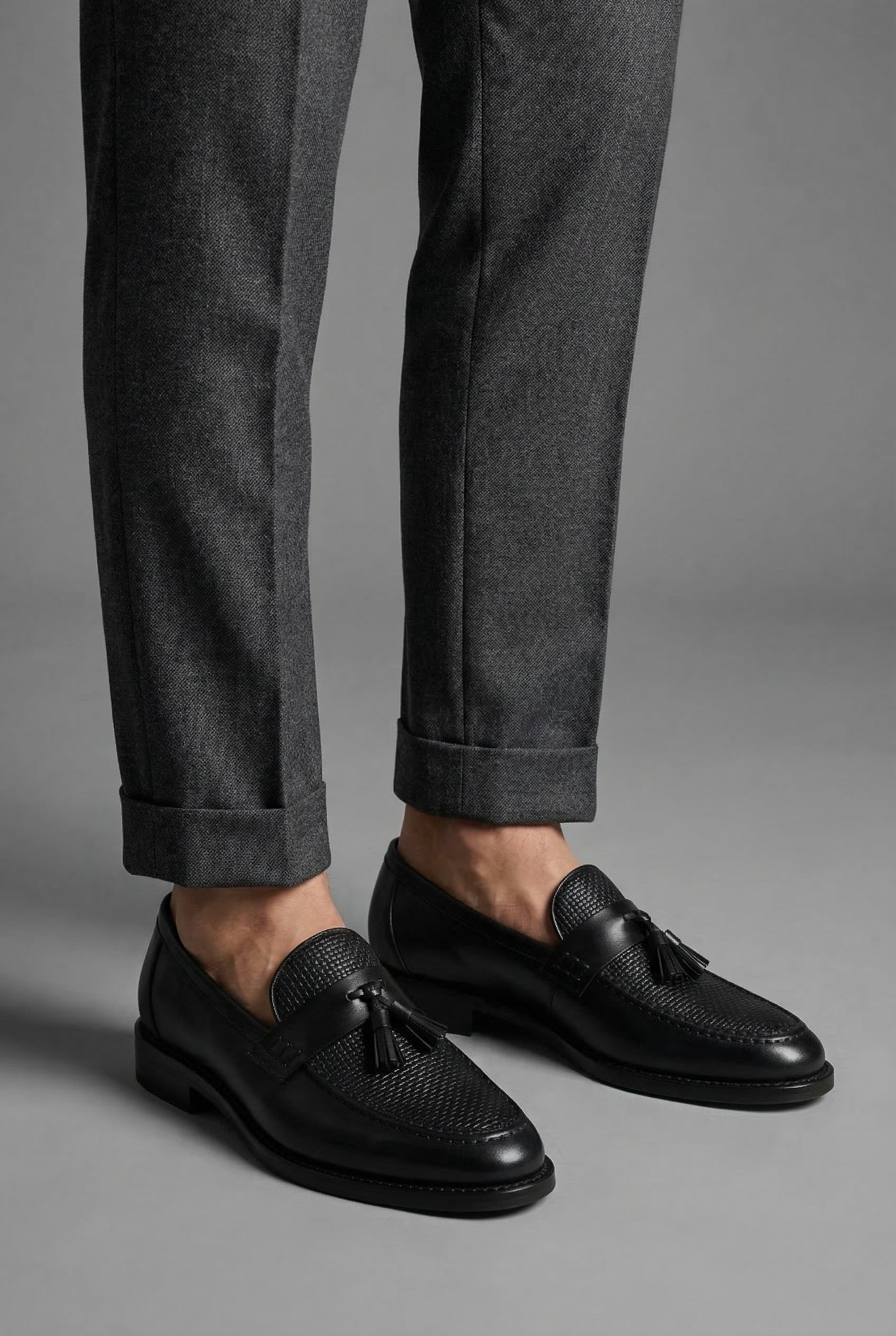 FRANK™ | Vævede loafers med kvaster til mænd