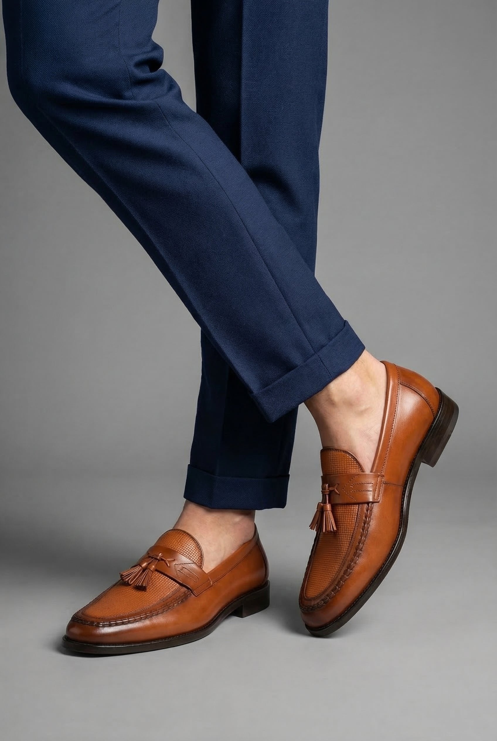 FRANK™ | Vævede loafers med kvaster til mænd