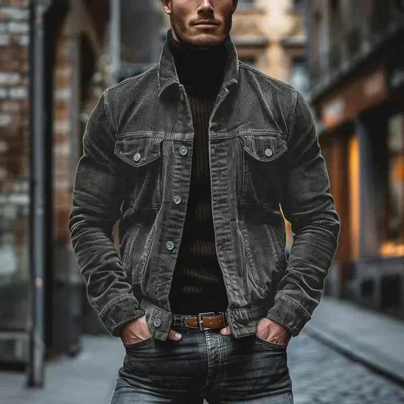 FRANK | Retro-Fløjl Jakke