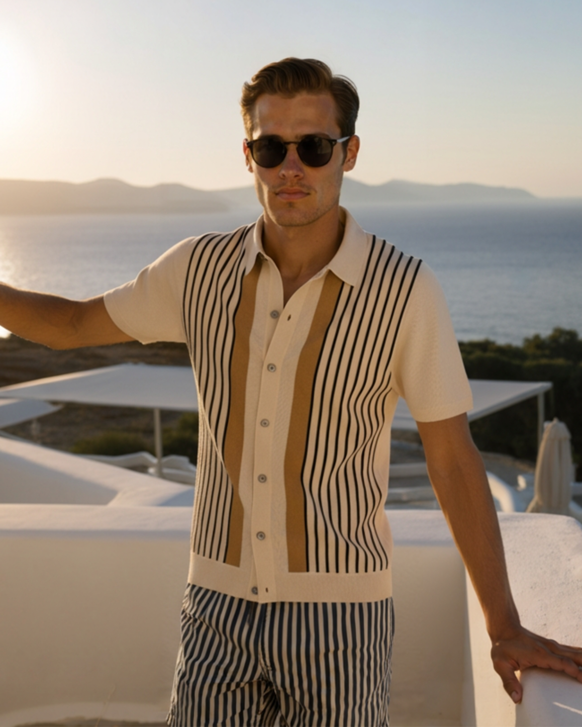 FRANK | MONTE CARLO STRIKKET POLO