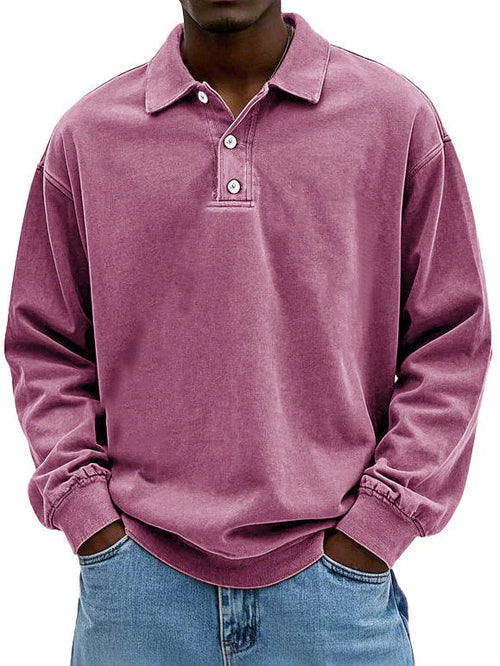 FRANK | DAILY POLO MED LANGE ÆRMER