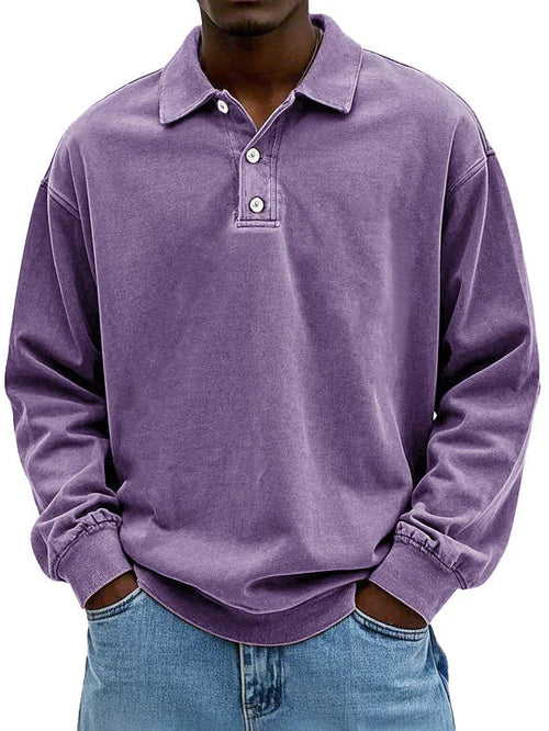 FRANK | DAILY POLO MED LANGE ÆRMER