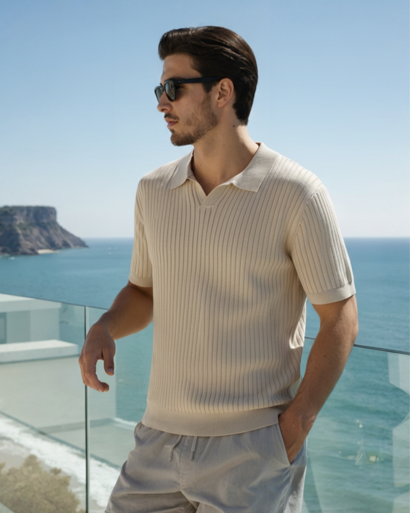 FRANK | PREMIUM-POLO MED RIBBING