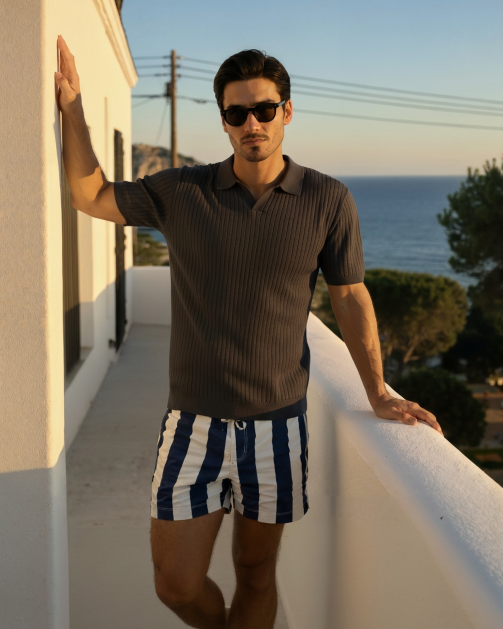 FRANK | PREMIUM-POLO MED RIBBING
