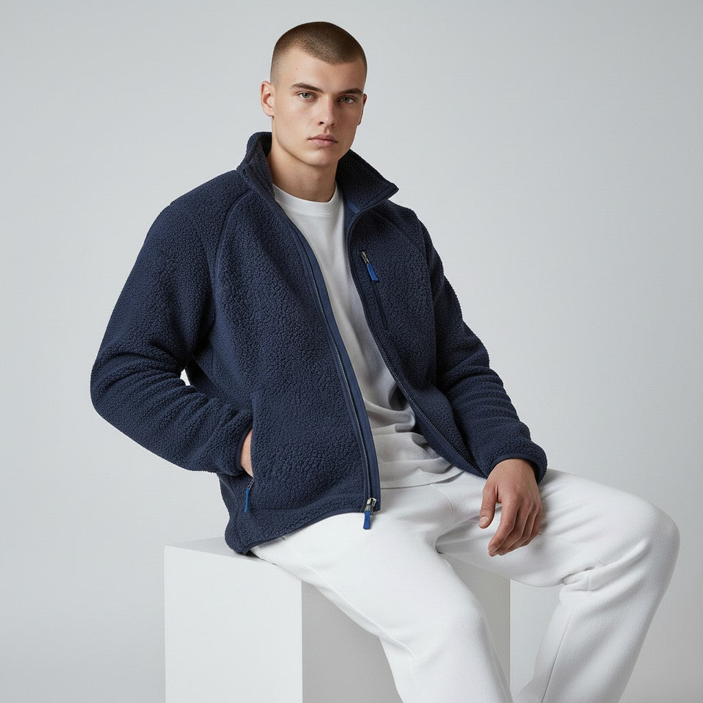 FRANK | SHERPA FLEECE-JAKKE
