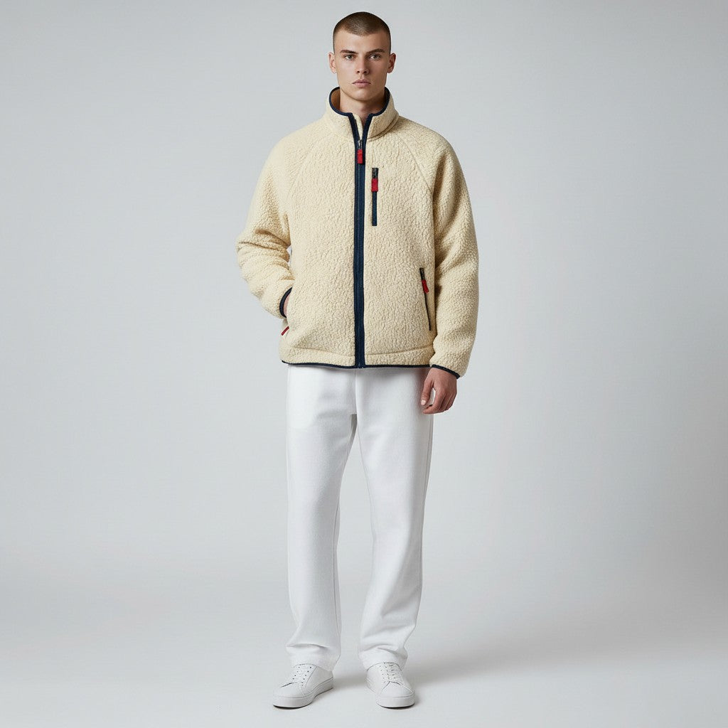 FRANK | SHERPA FLEECE-JAKKE