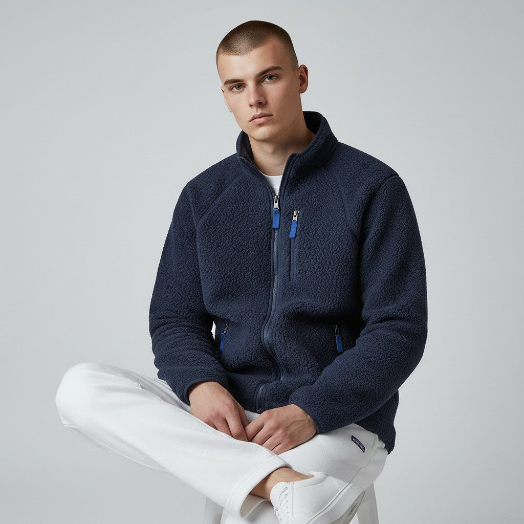 FRANK | SHERPA FLEECE-JAKKE